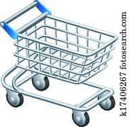 Shopping cart Clipart Royalty Free. 38,723 shopping cart clip art