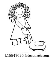 Pictures of Woman Cleaning 1950 1950S Retro h1408 - Search Stock Photos