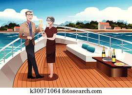 http://cdn-grid.fotosearch.com/CSP/CSP188/retired-couple-on-a-yacht-clipart__k30071064.jpg