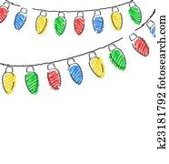 Holiday lights Clipart Royalty Free. 131,984 holiday lights clip art