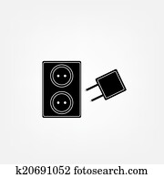 Clipart of Electric Plug u12432305 - Search Clip Art, Illustration