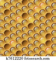 Honeycomb pattern Illustrations and Clipart. 3,061 honeycomb pattern
