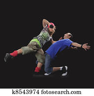 免版税(rf)类图片 - 青少年女孩, 跳舞, breakdance