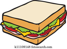 Sandwich Clip Art Vector Graphics. 17,929 sandwich EPS clipart vector