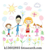 Father children Stock Illustrations. 6,335 father children clip art