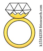 Diamond ring Clip Art Vector Graphics. 23,529 diamond ring EPS clipart