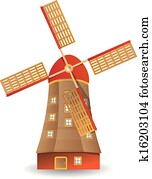 Windmill Clip Art Vector Graphics. 9,425 windmill EPS clipart vector