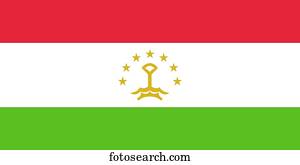 Tajikistan National Flag