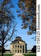 The Royal Saltworks of Arc-et-Senans built by Claude-Nicolas Ledoux Arc-et-Senans, Doubs, Franche-Comt?, France
