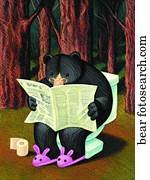 Bear in Woods Bear in Woods