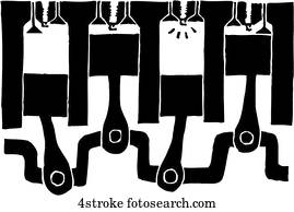 4-stroke, motor 4-stroke, motor