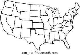 Contiguous States Contiguous States