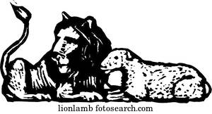 leão, e, cordeiro