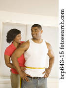 frau, messtechnik, husband’s, taille