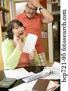 paar, betalend papiergeld