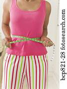 zena measuring waist, s, meter