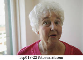 Portrait of a senior woman.