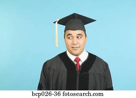 cap and gown for men