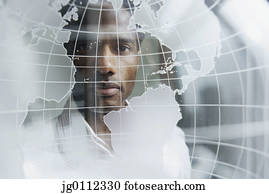 Portrait of a mid adult man