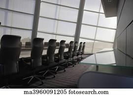 Empty conference room