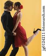 par hispânico, dançar