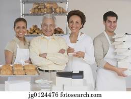 família hispânica, owned, panificadora