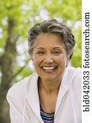 literárny opis, od, senior, african american zena