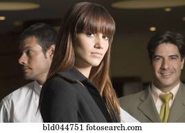 gesellschaft, von, multi-ethnisch, businesspeople