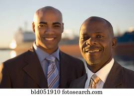 Portrait of African American businessmen