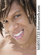 African man with dreadlocks