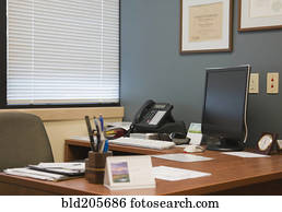 Computer Monitor and Office Space