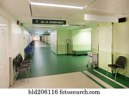 hospitalar, corredor