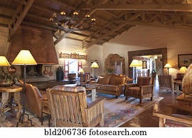 Southwestern Style Great Room
