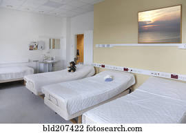 The general delivery ward in the maternity unit