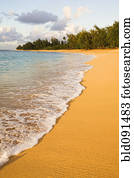 tranqüilo, remoto, praia