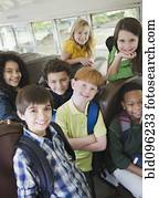 kindern, reiten schule, bus kindern, reiten schule, bus