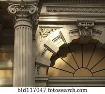 Baroque Column and Arch