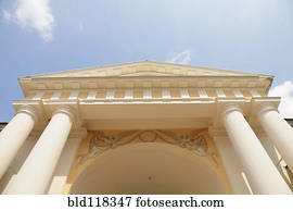 edifício clássico, arquitetura