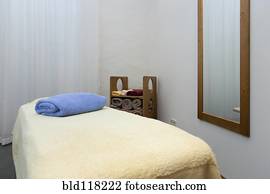 spa, e, wellness, centro