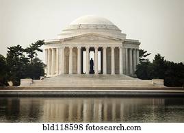 The Thomas Jefferson Memorial 