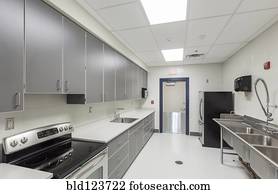 Animal shelter kitchen