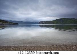 visão cênica, de, pacata, baía