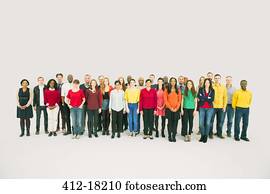 Portrait of business people