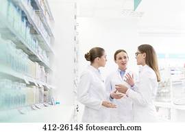 farmacêuticos, consultar, em, farmácia