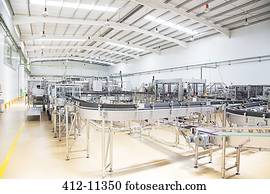 maquinaria, em, fábrica