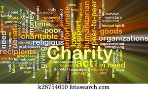 Charity background concept glowing Charity background concept glowing