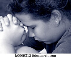 Girl in Prayer Girl in Prayer
