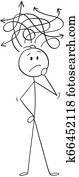 karikatur, von, verwirrt, mann, oder, gesch?ftsmann karikatur, von, verwirrt, mann, oder, gesch?ftsmann