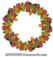 wreath floral wreath floral