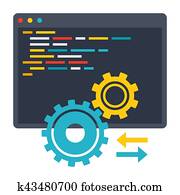 API Vector Icon API Vector Icon